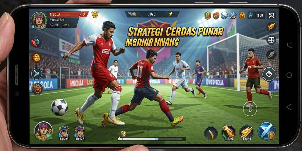 Screenshot gameplay 11BOLA yang menunjukkan strategi pertempuran yang intens.
