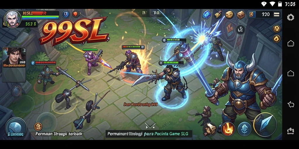 Tampilan gameplay 99SL yang menarik dan strategis.