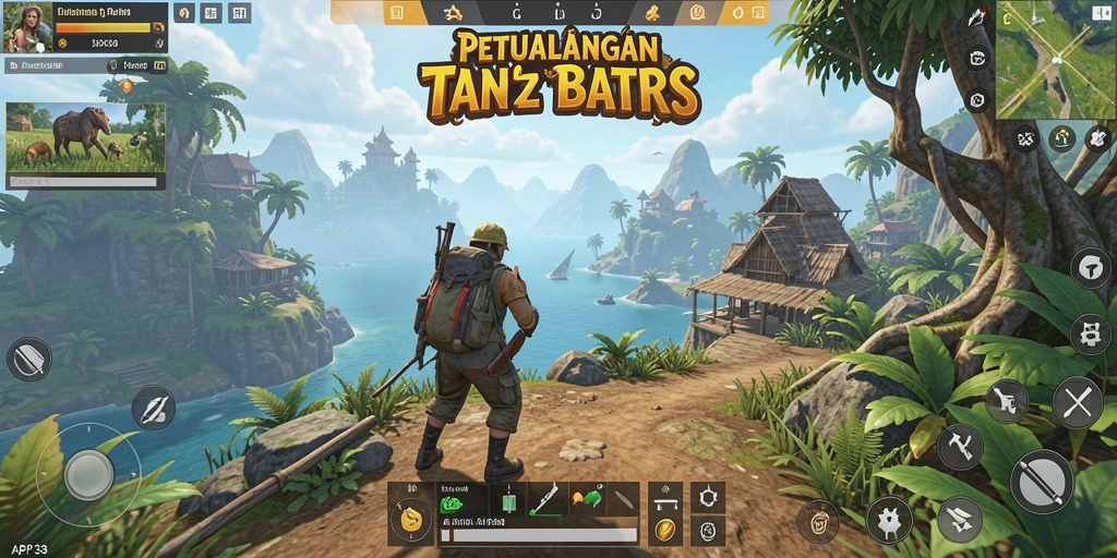 Gameplay penuh petualangan di dunia Open World API33.