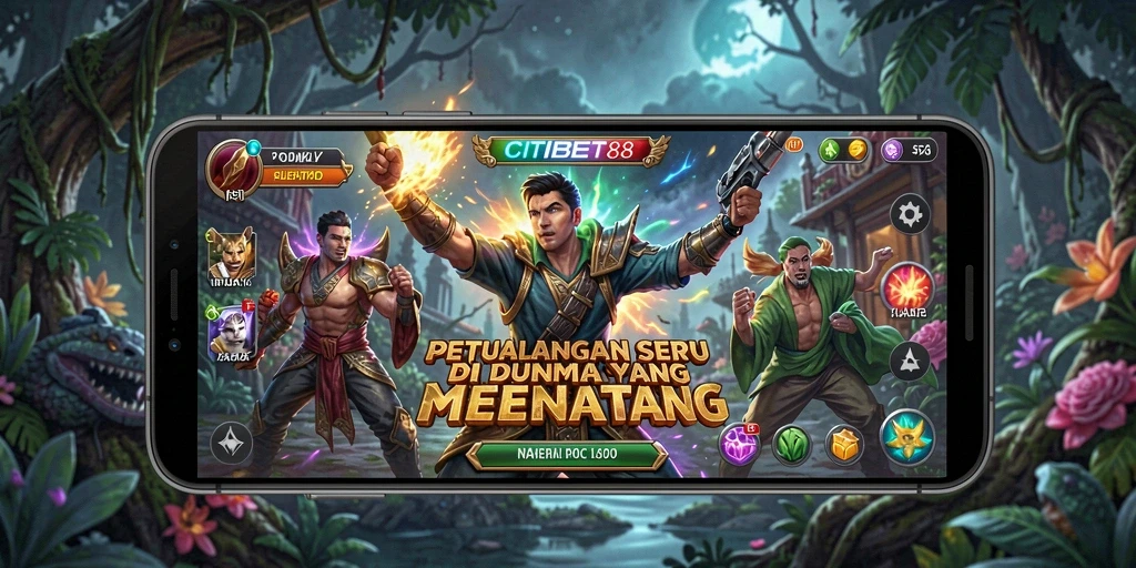 Gameplay seru CITIBET88 yang penuh petualangan dan tantangan.