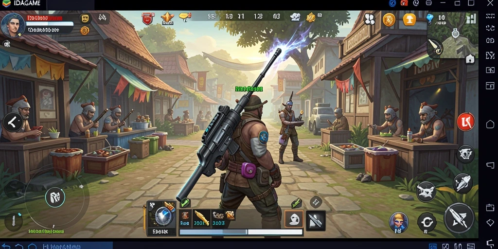 Tampilan gameplay <strong>IDAGAME</strong> yang menarik dan interaktif.