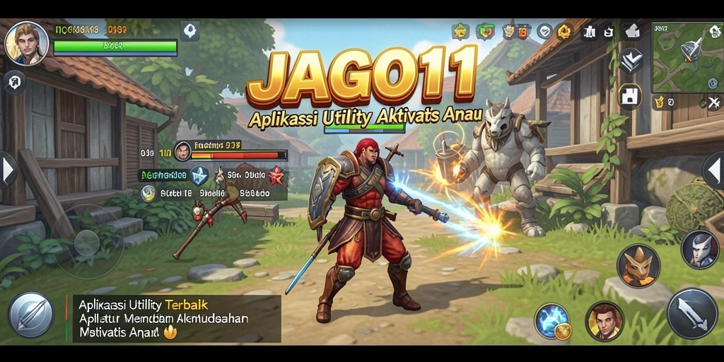Tampilan antarmuka JAGO11 yang bersih dan mudah digunakan.