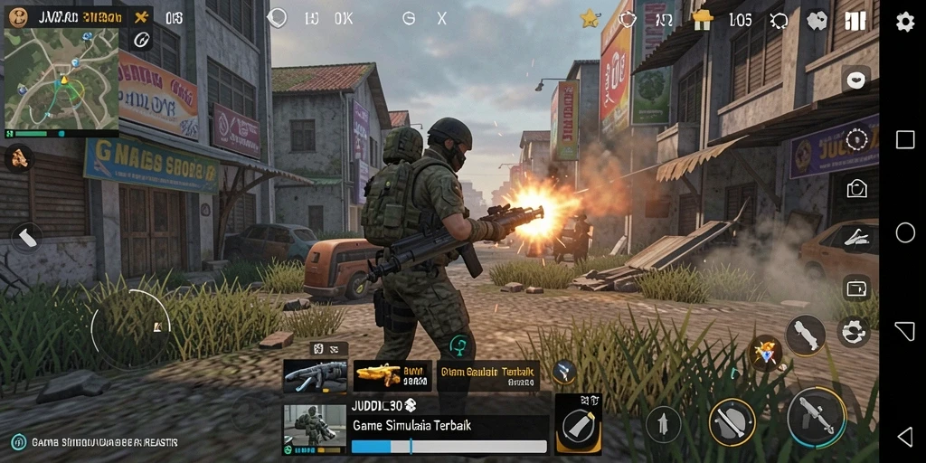 Tampilan screenshot JUDOL303 yang menunjukkan gameplay simulasi yang mendalam.