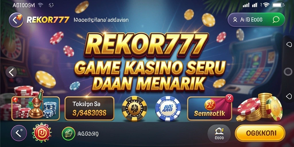 Tampilan gameplay Kasino yang menarik dan penuh warna.