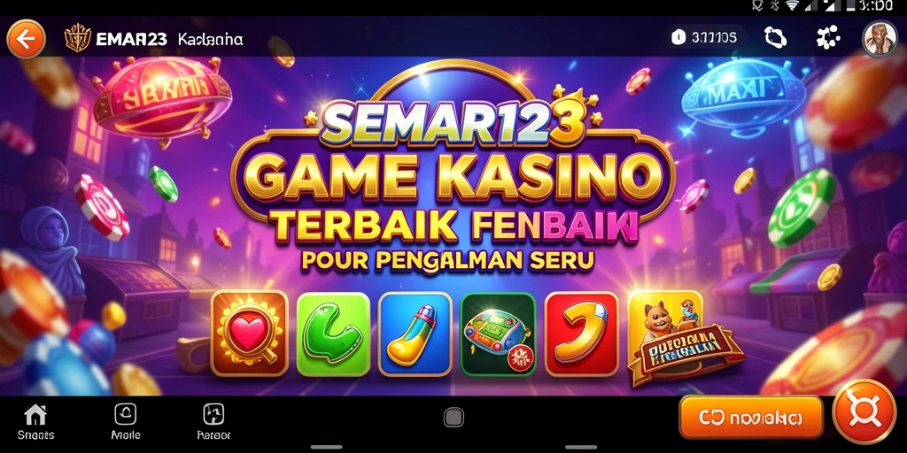Tampilan gameplay Kasino yang mendebarkan di SEMAR123 dengan grafis menarik.