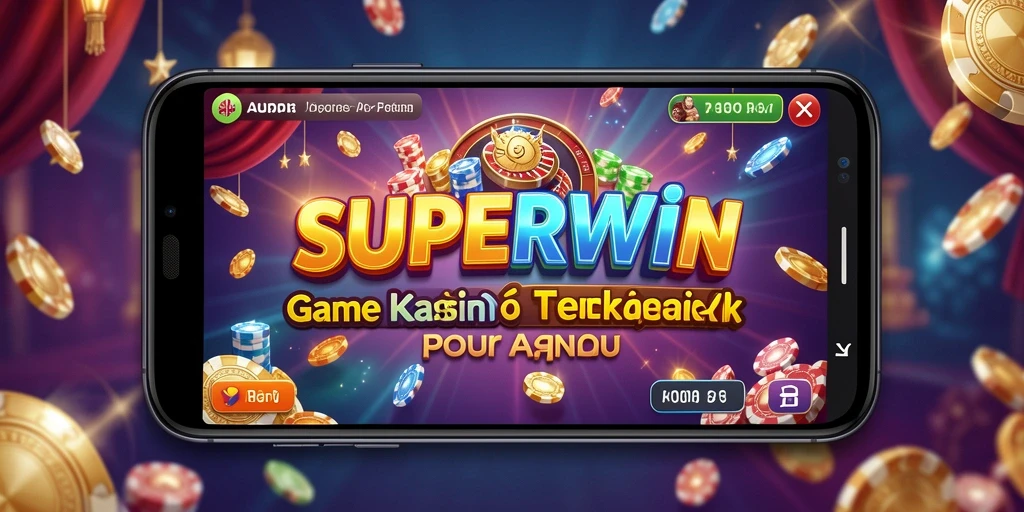 Gameplay seru di SUPERWIN dengan grafis kasino yang mengagumkan.