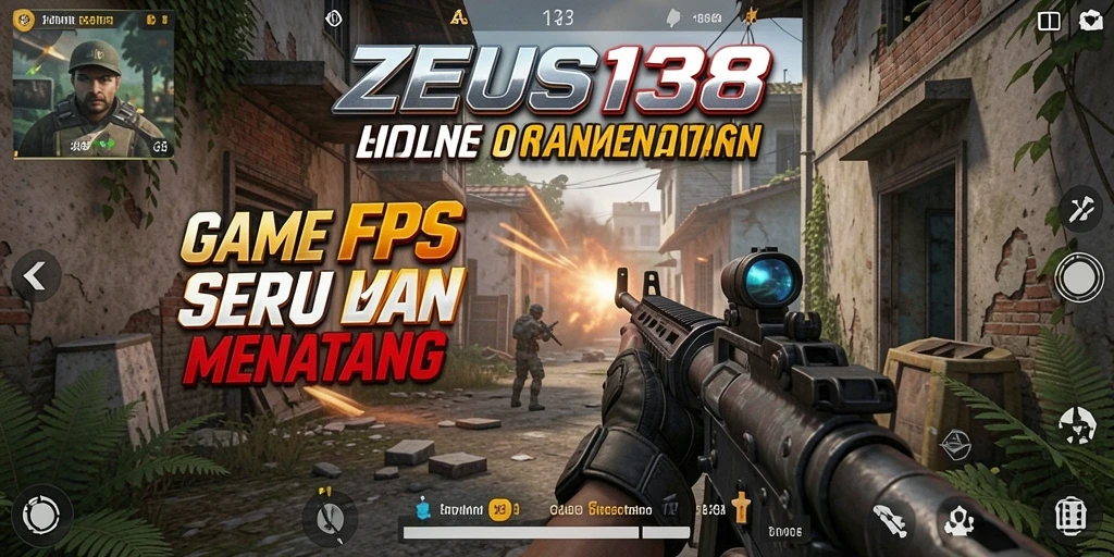 Gameplay ZEUS138 menampilkan aksi tembak-menembak yang intens dan mendebarkan.